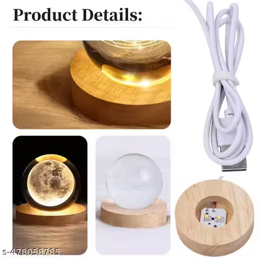 3D CRYSTAL BALL LAMP